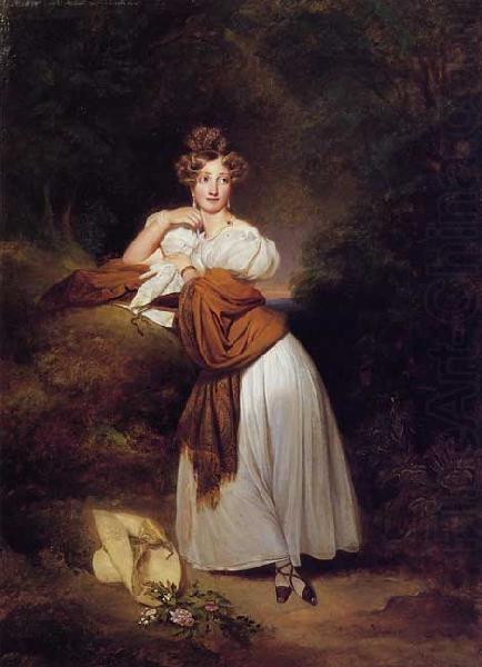 Franz Xaver Winterhalter Sophie Guillemette, Grand Duchess of Baden china oil painting image